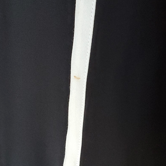 Kate Spade Silk Midi Dolphin Hem Pull On Skirt Black - Picture 5 of 9